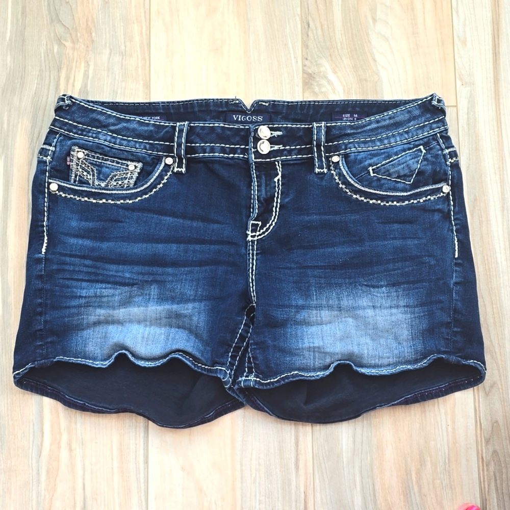 Vigoss dark wash Short